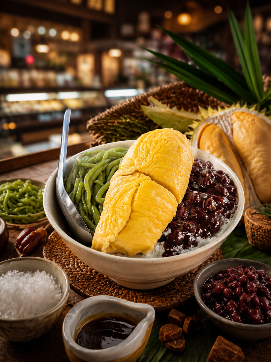 Mixed ice Durian